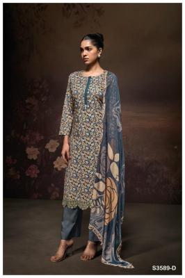 Ganga luraa 3589 Wholesale cotton dress materials