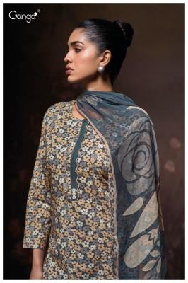 Ganga luraa 3589 Wholesale cotton dress materials