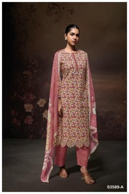 Ganga luraa 3589 Wholesale cotton dress materials