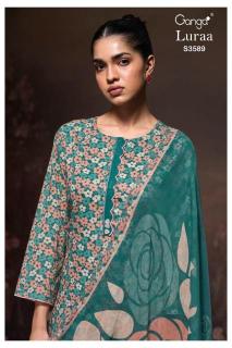 Ganga luraa 3589 Wholesale cotton dress materials