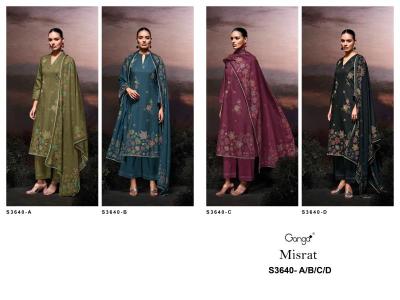 Ganga misrat 3640 Dress material wholesale distributors
