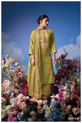 Ganga mrinal 3614 Designer dress materials wholesale in Hyderabad