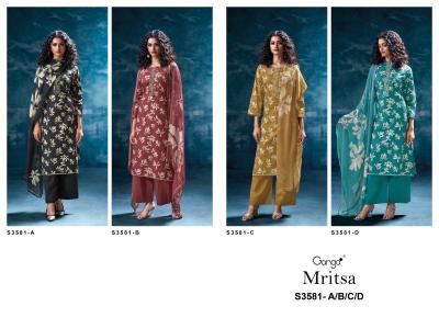 Ganga mritsa 3581 Designer dress material wholesale in Ahmedabad