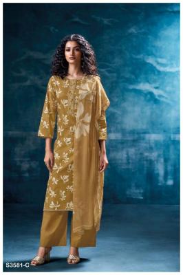 Ganga mritsa 3581 Designer dress material wholesale in Ahmedabad