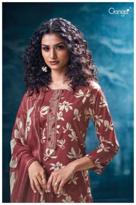 Ganga mritsa 3581 Designer dress material wholesale in Ahmedabad