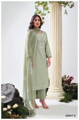 Ganga nagma 3647 Wholesale dress material suppliers in Hyderabad