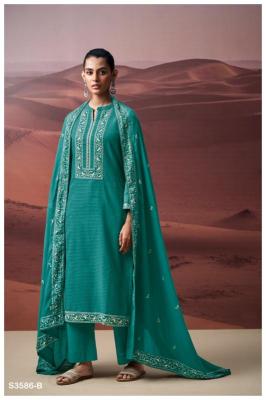 Ganga naysa 3586 Dress material wholesalers