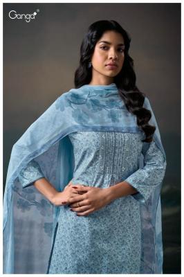 Ganga nivara 3645 Dress material dealers in Surat