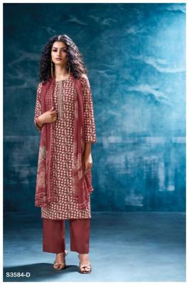 Ganga nivritti 3584 Surat dress materials catalogue