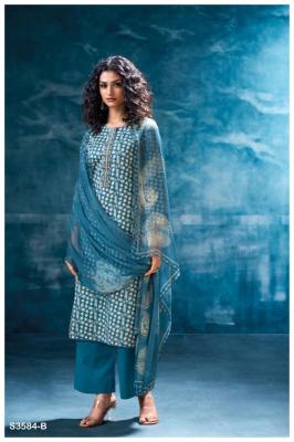 Ganga nivritti 3584 Surat dress materials catalogue