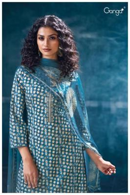 Ganga nivritti 3584 Surat dress materials catalogue