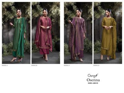 Ganga osenna 3503 Surat dress material wholesale price