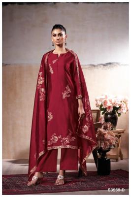 Ganga paulina 3559 Bulk dress materials in Hydrabad