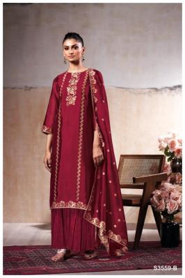 Ganga paulina 3559 Bulk dress materials in Hydrabad