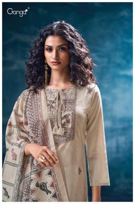 Ganga purvaja 3622 Wholesale dress material manufacturers