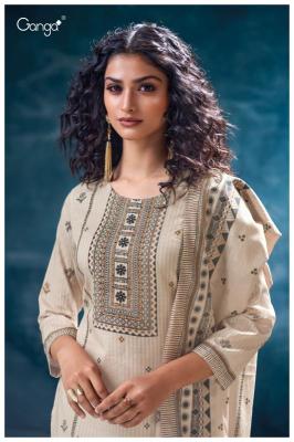 Ganga purvaja 3622 Wholesale dress material manufacturers