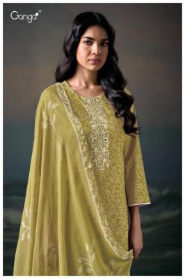 Ganga saarya 3651 Dress materials wholesale market in india