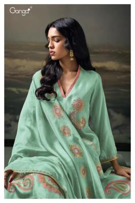 Ganga veds 3690 Wholesale dress fabric suppliers