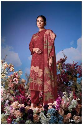 Ganga ziya 3641 Wholesale dress materials online