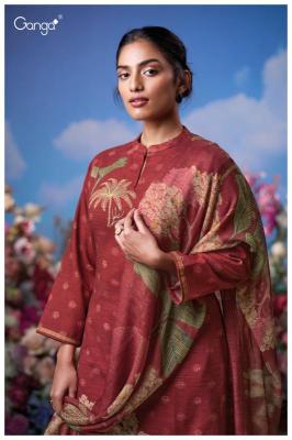Ganga ziya 3641 Wholesale dress materials online