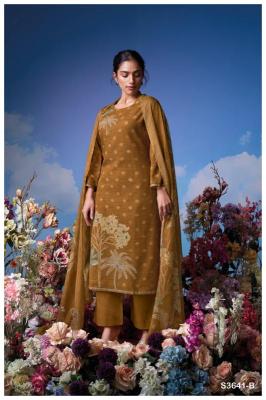 Ganga ziya 3641 Wholesale dress materials online