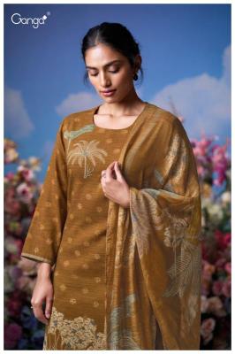 Ganga ziya 3641 Wholesale dress materials online