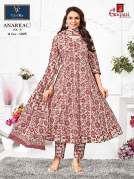 Ganpati anarkali vol-5 Cotton Kurti Wholesale Market in Surat