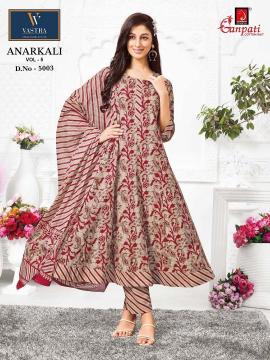 Ganpati anarkali vol-5 Cotton Kurti Wholesale Market in Surat