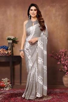 GC georgette silk Casual sarees in Ahmedabad