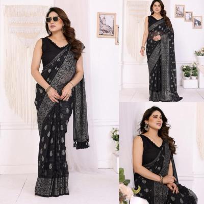 GC soft georgette Wholesale Indian sarees for boutique