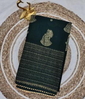 GC soft georgette with foil work Bulk saree suppliers in India