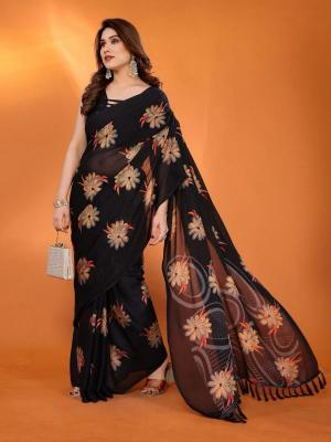 GC soft moss silk printed Silk sarees wholesale in India