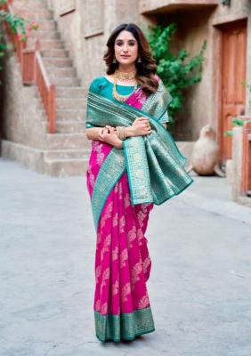 Gobuni sanvi silk Designer sarees wholesale in Kolkata