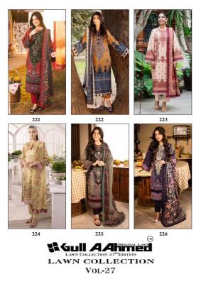 Gull aahmed lawn vol-27 Dress materials Surat wholesale market