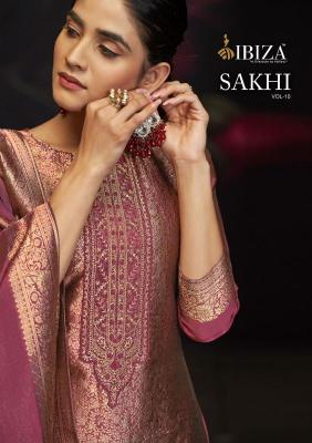 Ibiza sakhi vol 10 Hydrabad dress material market