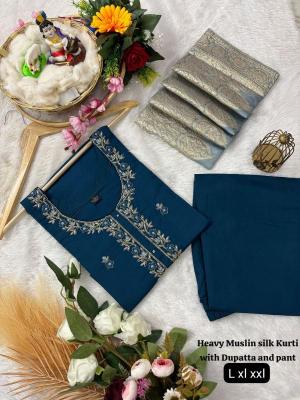 K k boutique diable muslin Wholesale Pakistani Kurtis in Surat