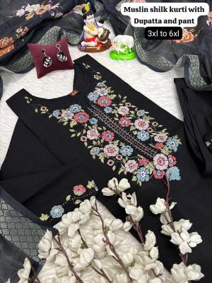 K k presents diable muslin Surat Kurti Suppliers for Boutiques