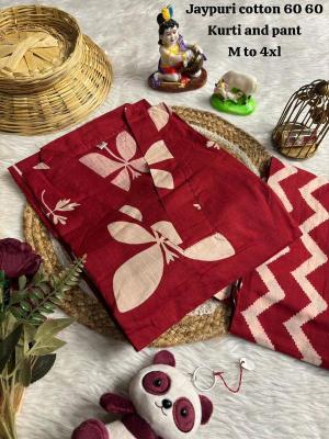 K k presents jaipuri cotton indian kurti short