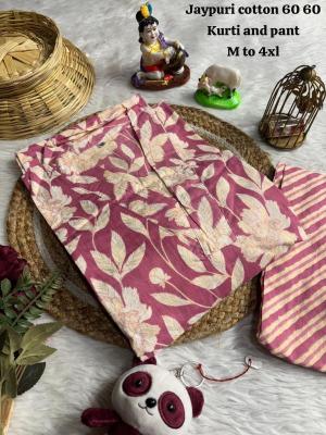 K k presents jaipuri cotton indian kurti short