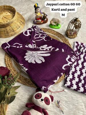 K k presents jaipuri cotton indian kurti short