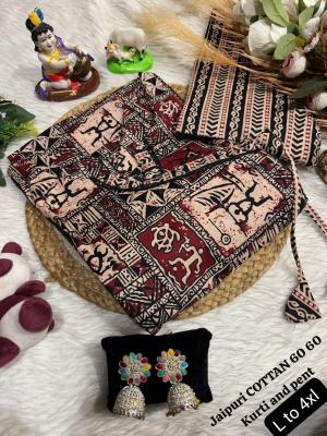 K k pure cotton print top Kurtis on wholesale rates in Kolkata