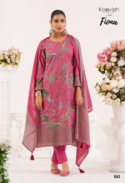 Kaavish flona Dress materials manufacturers in Surat