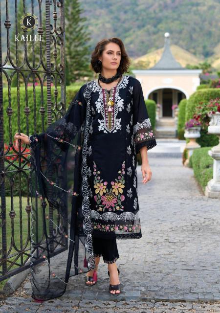 Kailee fashion black nd white cressa Kurti manufacturers in Ahmedabad