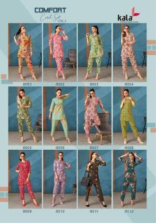 Kala comfort vol-3 co ord set Bulk kurti market in Mumbai