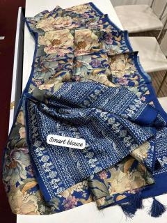 Kalamkari digital print floral Surat Saree wholesale manufacturer website