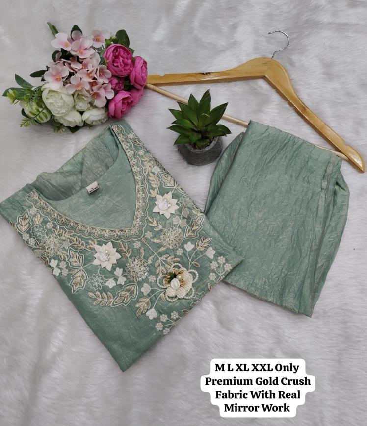 Karma party wear coord set indian kurti for woman