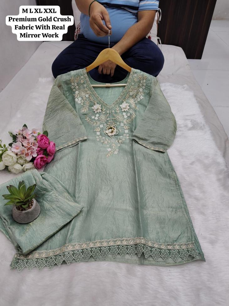 Karma party wear coord set indian kurti for woman