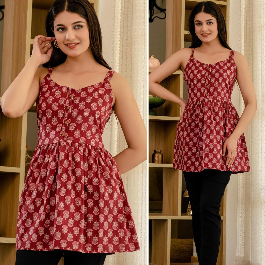 Karma pure camric cotton Designer Kurti distributor in Kolkata