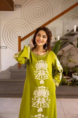 Karma pure german rayon Wholesale kurti supplier
