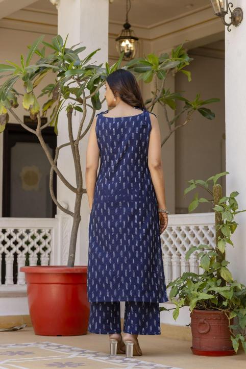 Karma pure soft cotton coord set indian party wear kurtis